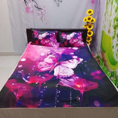 Premium 3D Waterproof Bedsheet Set